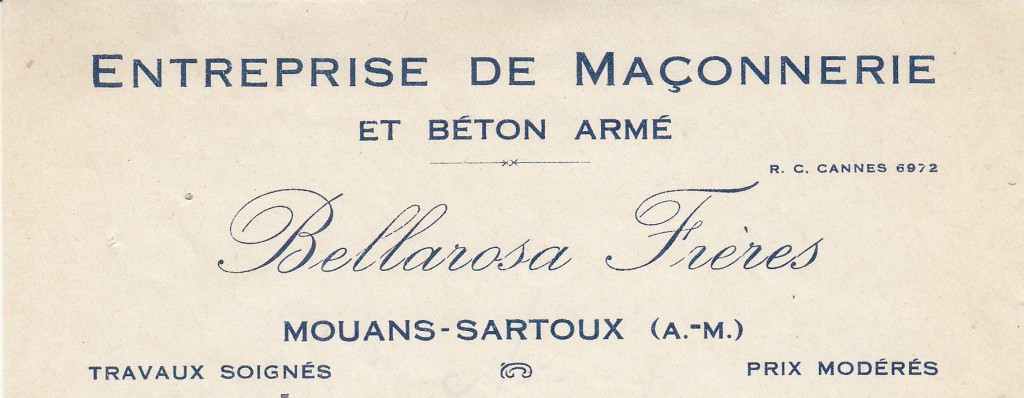 Bellarosa Frères 1940