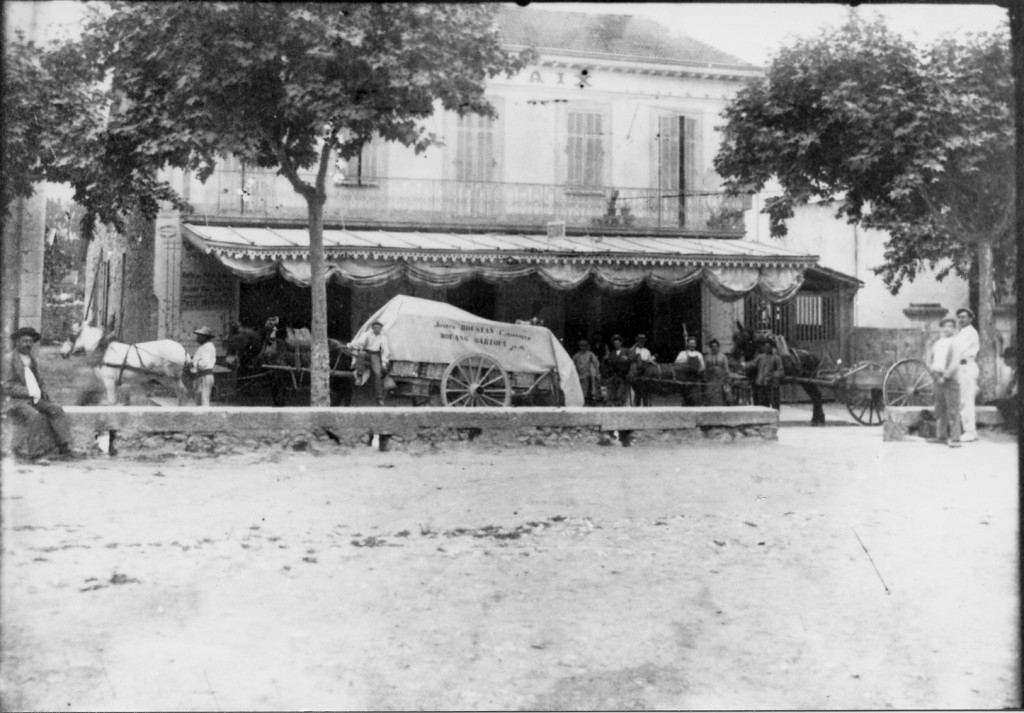 Charretiers Mouans-Sartoux transports Roustan 1920 2091