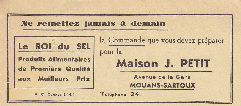 Petit J 1930